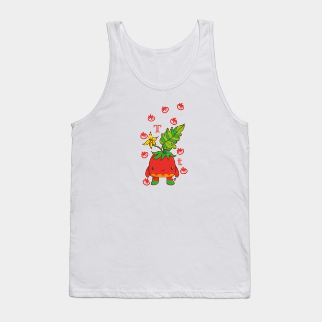 Tomato MS Tank Top by MisturaDesign